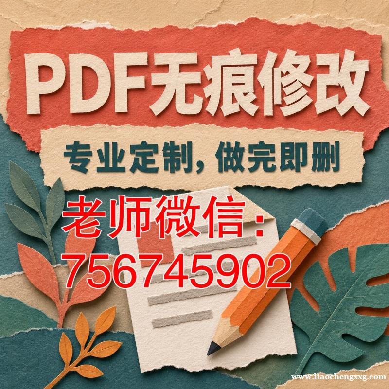 LibreOffice Draw 修改 PDF，再配合 PDF24 Tools 合并和压缩征信报告