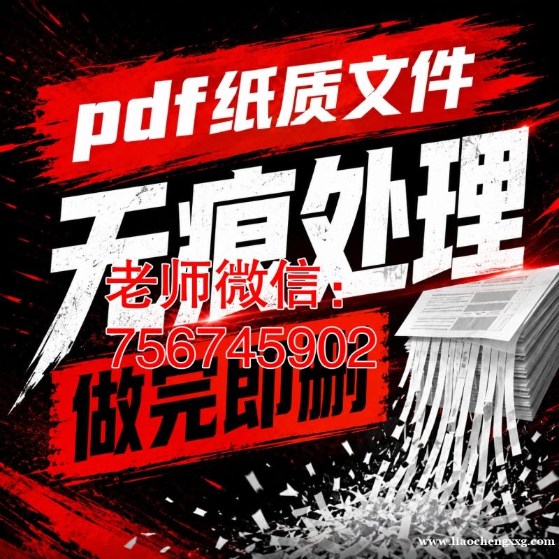 PDF是扫描件转不了可编辑文档，需要先用ABBYY FineReader识别征信报告文件的段落